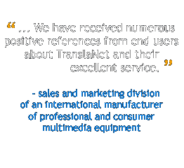 What our Clients say about us...
